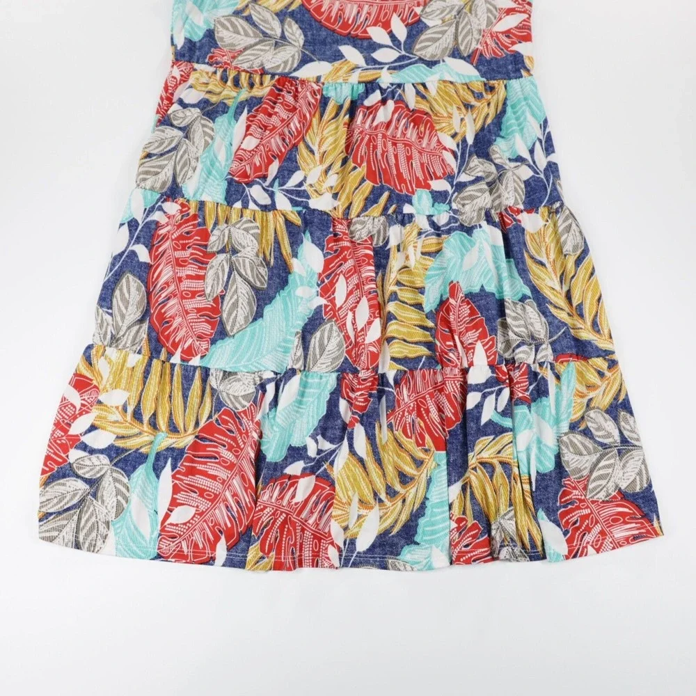Sew In Love Women's Sleeveless Floral Print Knee Length Dress Multicolor Size S - Picture 3 of 8